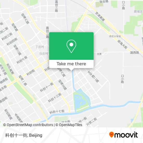 科创十一街 map