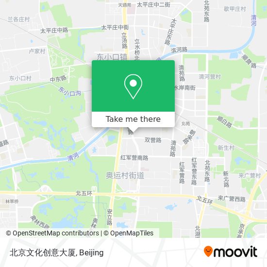北京文化创意大厦 map