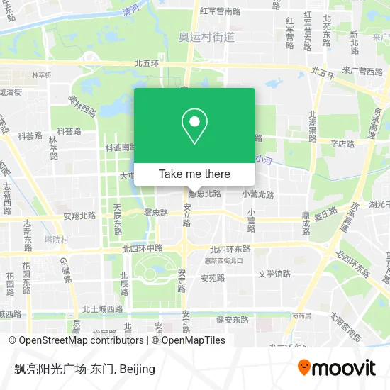 飘亮阳光广场-东门 map