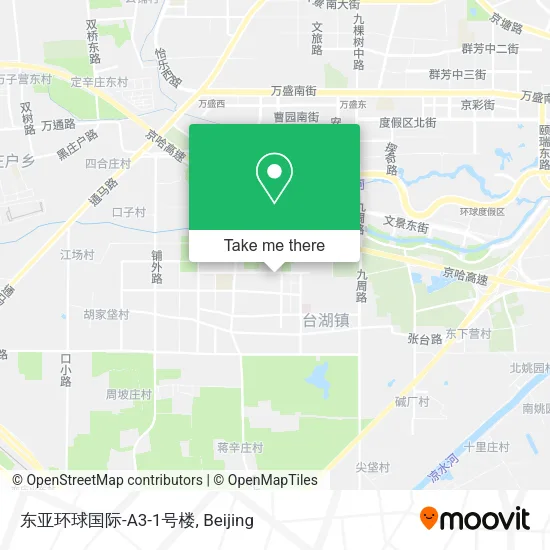 东亚环球国际-A3-1号楼 map