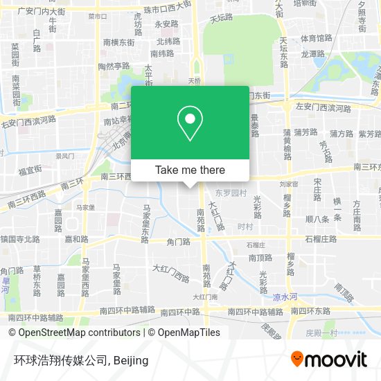 环球浩翔传媒公司 map