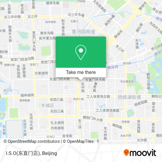 I.S.O(东直门店) map