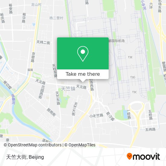 天竺大街 map