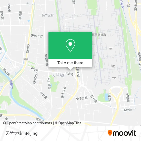 天竺大街 map