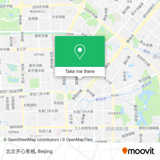 北京开心客栈 map