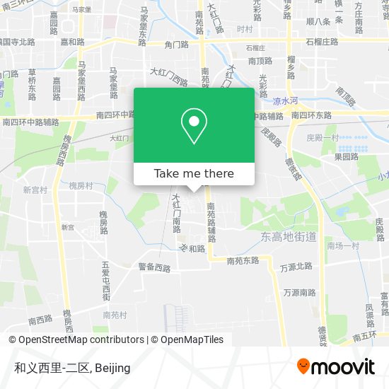 和义西里-二区 map