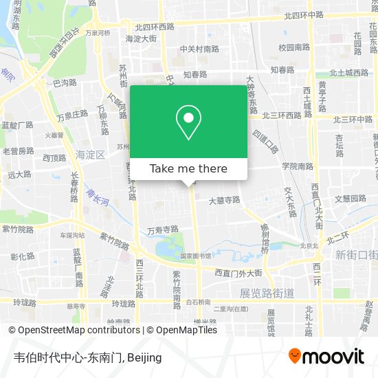 韦伯时代中心-东南门 map