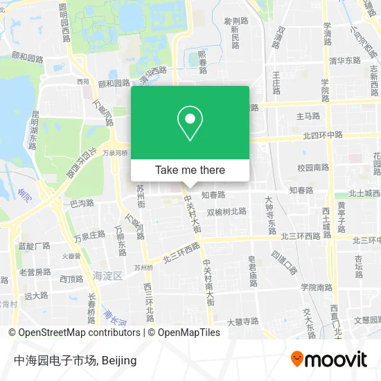 中海园电子市场 map