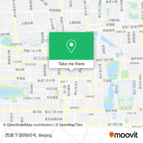 西廊下胡同65号 map
