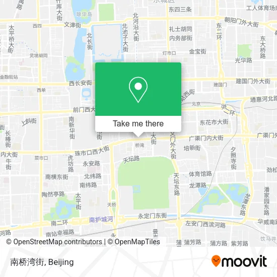 南桥湾街 map