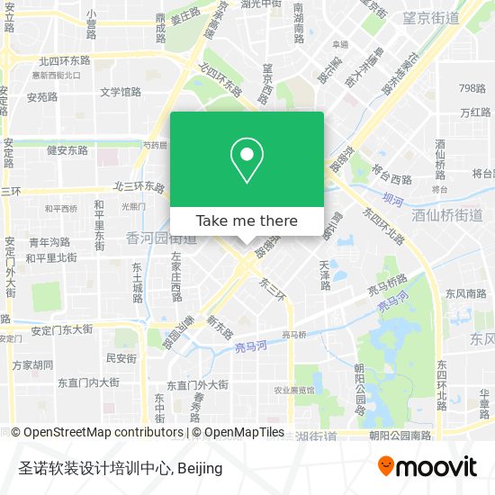 圣诺软装设计培训中心 map