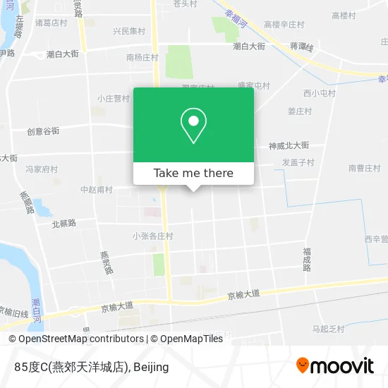 85度C(燕郊天洋城店) map