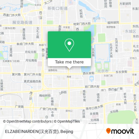 ELZABEINARDEN(汉光百货) map