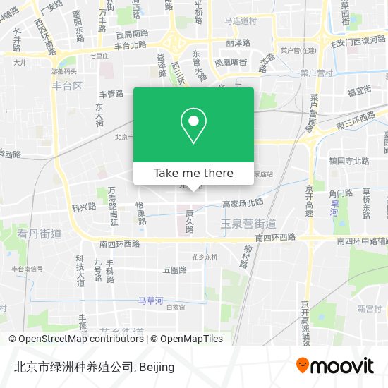 北京市绿洲种养殖公司 map