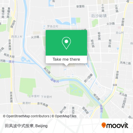 田凤波中式按摩 map
