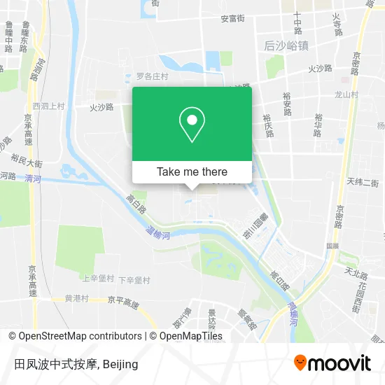 田凤波中式按摩 map