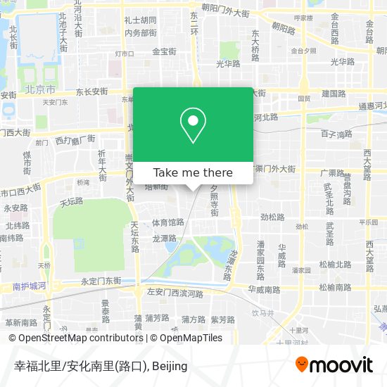 幸福北里/安化南里(路口) map