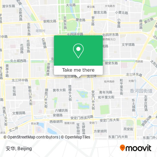 安华 map