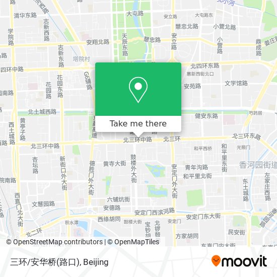 三环/安华桥(路口) map