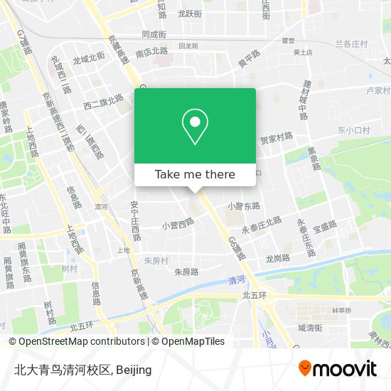 北大青鸟清河校区 map