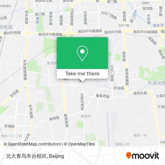 北大青鸟丰台校区 map