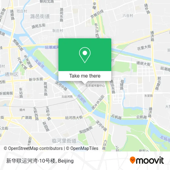 新华联运河湾-10号楼 map