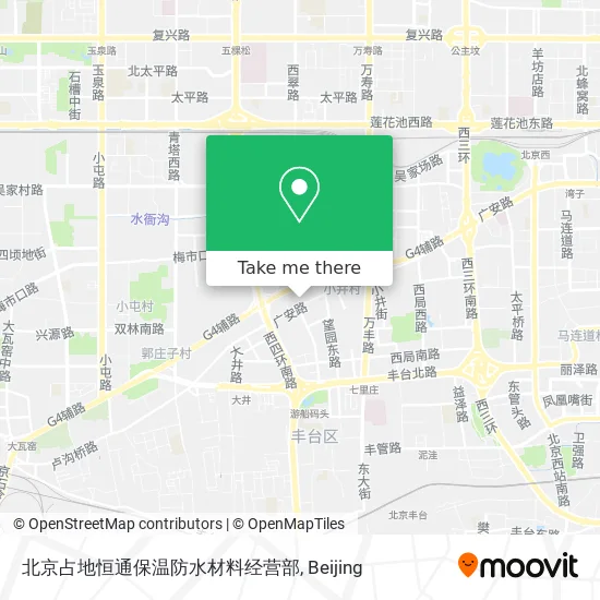北京占地恒通保温防水材料经营部 map