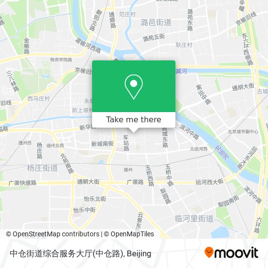 中仓街道综合服务大厅(中仓路) map