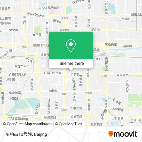 东柏街10号院 map