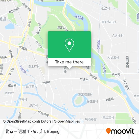 北京三进精工-东北门 map