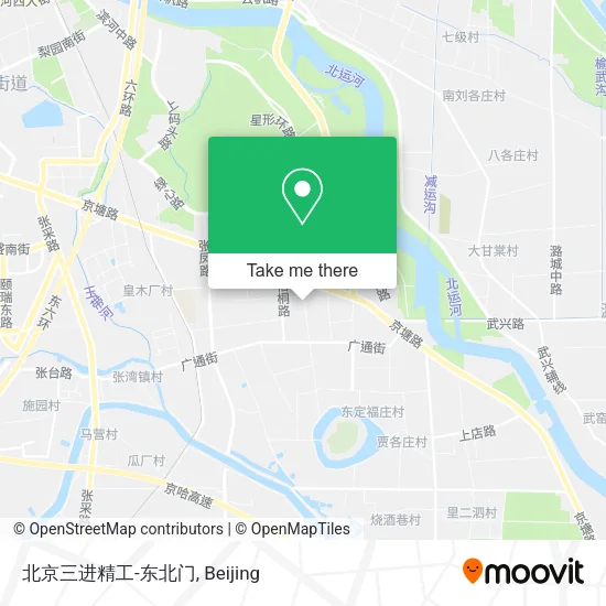 北京三进精工-东北门 map