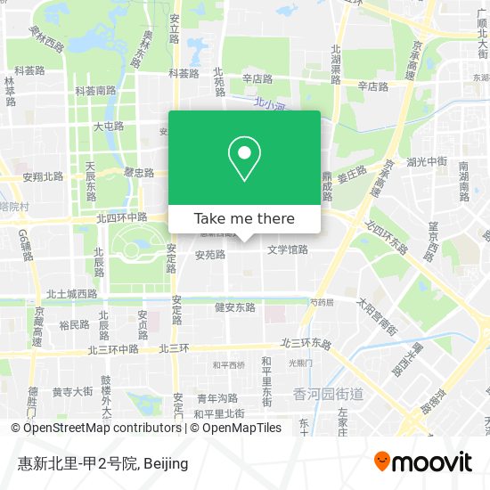 惠新北里-甲2号院 map