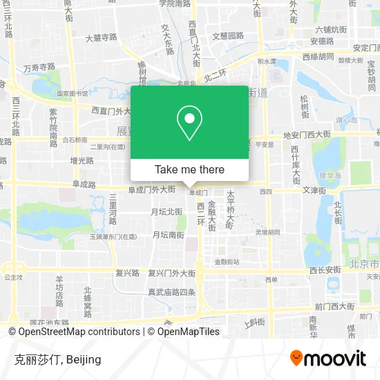 克丽莎仃 map