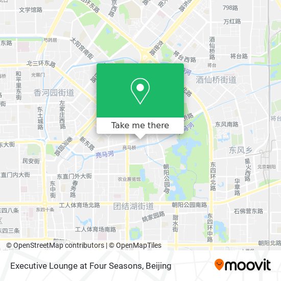 Executive Lounge at Four Seasons map