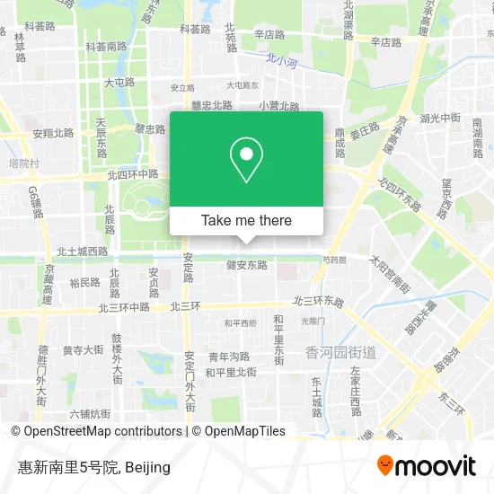 惠新南里5号院 map
