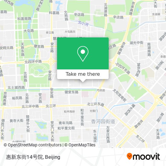 惠新东街14号院 map
