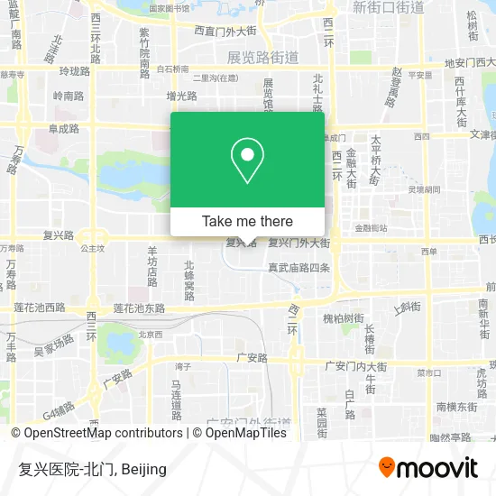 复兴医院-北门 map
