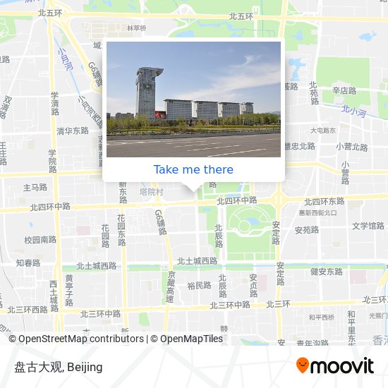 盘古大观 map
