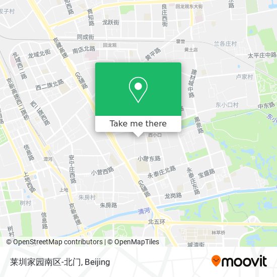 莱圳家园南区-北门 map