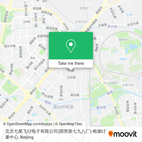 北京七星飞行电子有限公司(国营第七九八厂)-检测计量中心 map