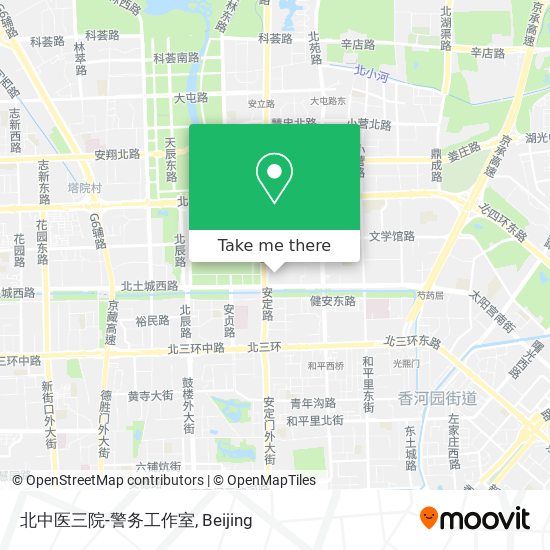 北中医三院-警务工作室 map