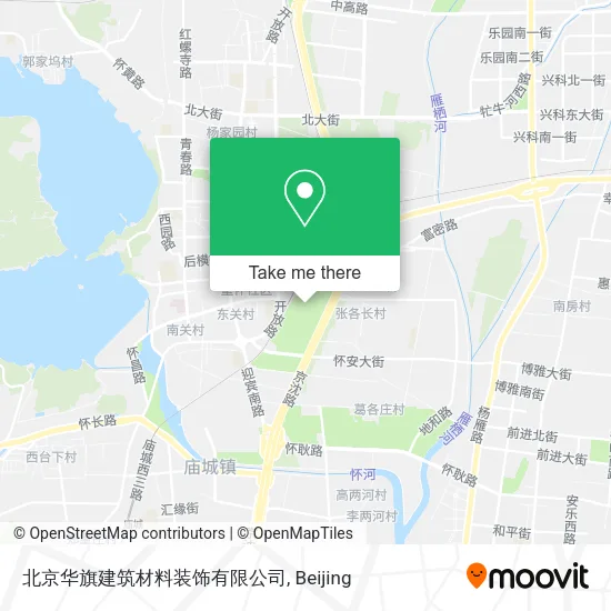 北京华旗建筑材料装饰有限公司 map