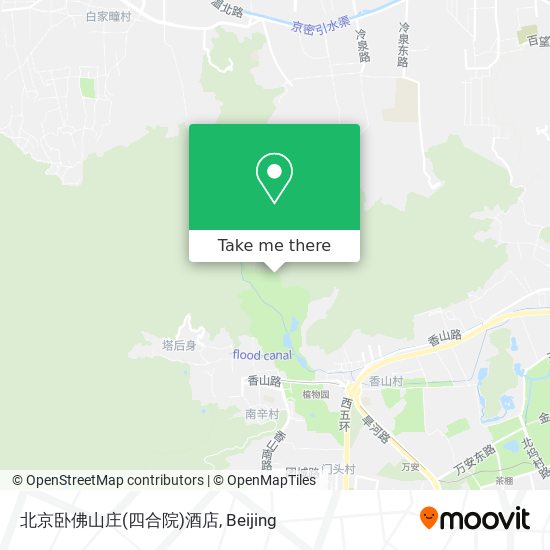 北京卧佛山庄(四合院)酒店 map