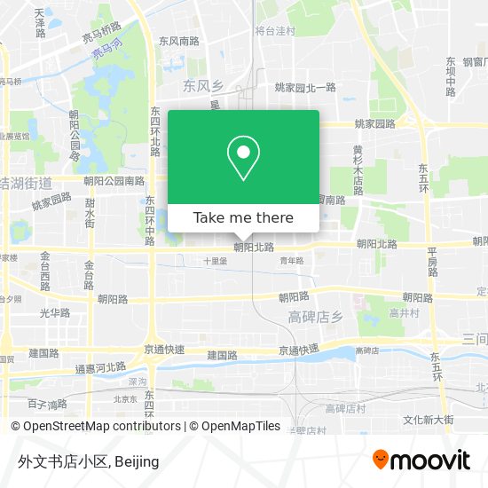 外文书店小区 map