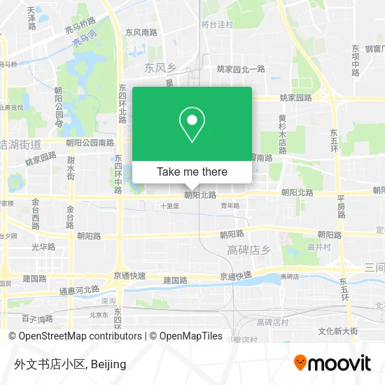外文书店小区 map
