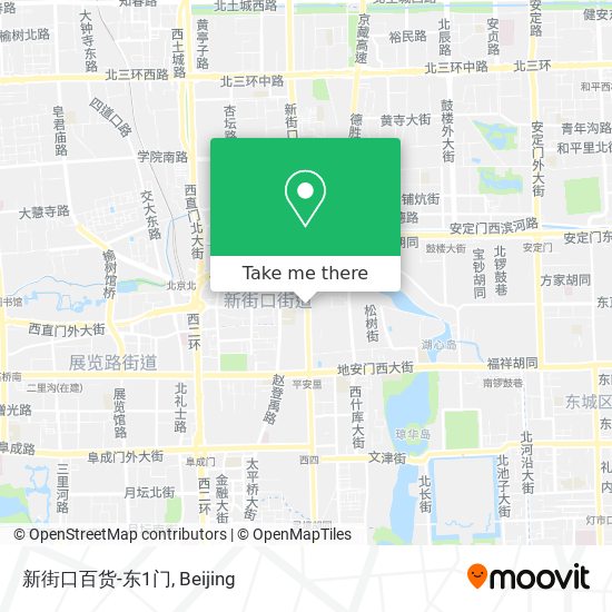 新街口百货-东1门 map