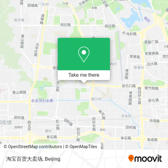 淘宝百货大卖场 map