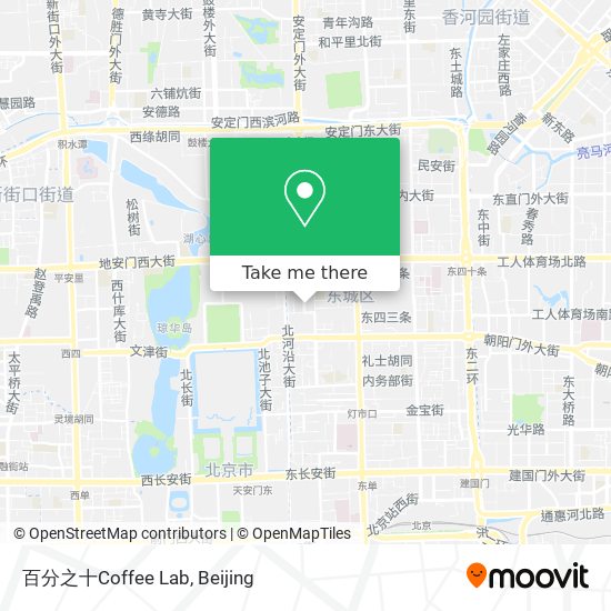 百分之十Coffee Lab map
