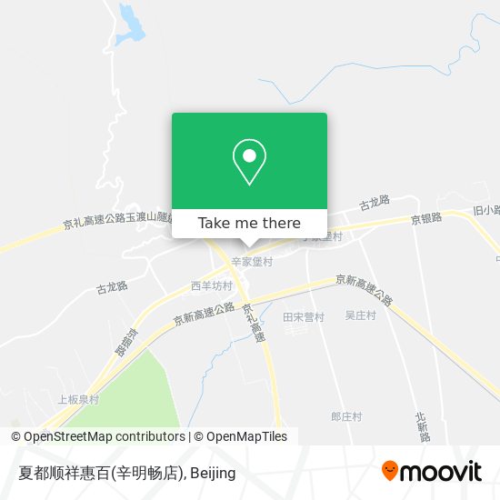 夏都顺祥惠百(辛明畅店) map
