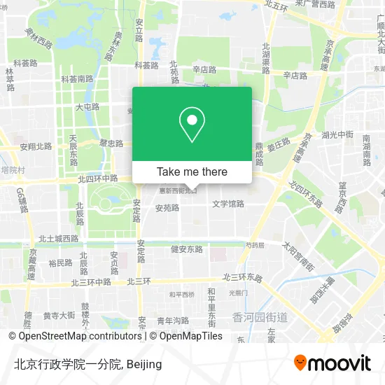 北京行政学院一分院 map